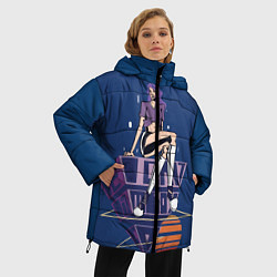 Куртка зимняя женская HYPA HYPA, цвет: 3D-черный — фото 2