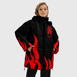 Куртка зимняя женская Monsta X, цвет: 3D-черный — фото 2