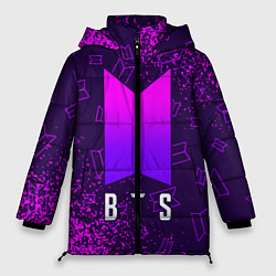 Куртка зимняя женская BTS БТС, цвет: 3D-светло-серый