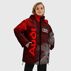 Куртка зимняя женская AUDI АУДИ, цвет: 3D-черный — фото 2