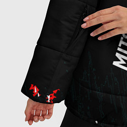 Куртка зимняя женская Mitsubishi, цвет: 3D-черный — фото 2
