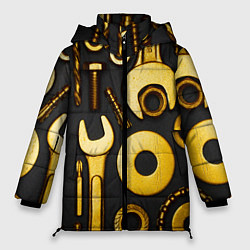 Куртка зимняя женская КЛЮЧ ГАЙКА, цвет: 3D-светло-серый
