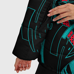 Куртка зимняя женская АНИМЕ GO, цвет: 3D-светло-серый — фото 2