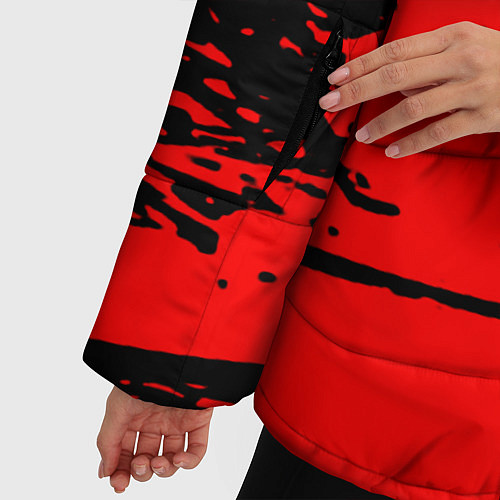 Женская зимняя куртка RED DEAD REDEMPTION 2 / 3D-Светло-серый – фото 5