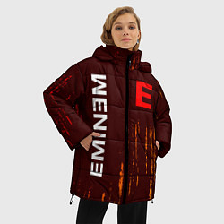 Куртка зимняя женская EMINEM ЭМИНЕМ, цвет: 3D-красный — фото 2
