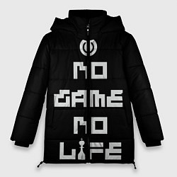 Куртка зимняя женская NO GAME NO LIFE, цвет: 3D-красный