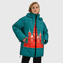 Куртка зимняя женская Москва, цвет: 3D-светло-серый — фото 2