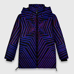 Куртка зимняя женская BRING ME THE HORIZON GLITCH, цвет: 3D-черный