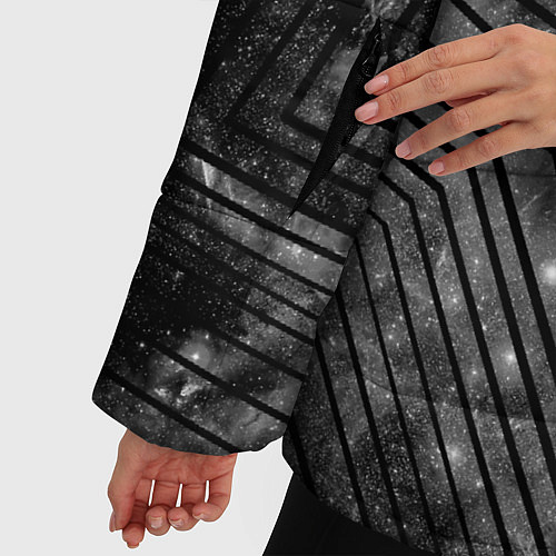 Женская зимняя куртка BRING ME THE HORIZON / 3D-Светло-серый – фото 5