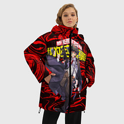 Куртка зимняя женская My Hero Academia, цвет: 3D-красный — фото 2