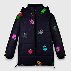 Куртка зимняя женская Among Us, цвет: 3D-светло-серый