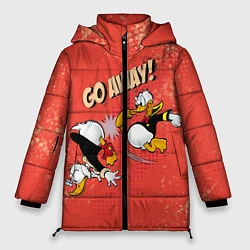 Куртка зимняя женская Go away!, цвет: 3D-черный