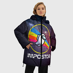 Куртка зимняя женская NASA Impostor, цвет: 3D-черный — фото 2