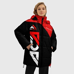 Куртка зимняя женская Iam Fighter Z, цвет: 3D-светло-серый — фото 2