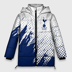 Куртка зимняя женская Tottenham Hotspur, цвет: 3D-светло-серый