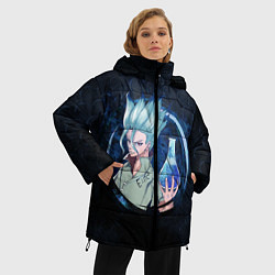 Куртка зимняя женская Dr Stone, цвет: 3D-черный — фото 2