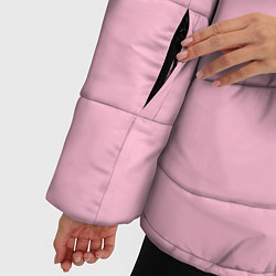 Куртка зимняя женская Биг Бен, Лондон, London, цвет: 3D-черный — фото 2