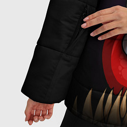 Куртка зимняя женская Monster and snake, цвет: 3D-светло-серый — фото 2