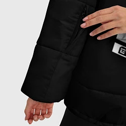 Куртка зимняя женская Аска ева 02, цвет: 3D-черный — фото 2