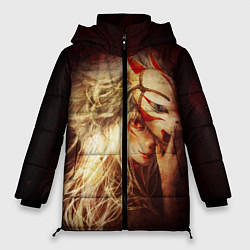 Куртка зимняя женская Кицуне, цвет: 3D-черный
