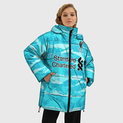 Куртка зимняя женская LIVERPOOL выездная сезон 2021, цвет: 3D-черный — фото 2