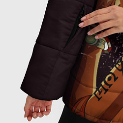Куртка зимняя женская One Piece Портгас Д Эйс, цвет: 3D-черный — фото 2