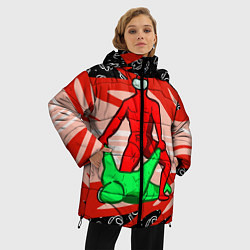 Куртка зимняя женская MASTER AMONG US, цвет: 3D-черный — фото 2
