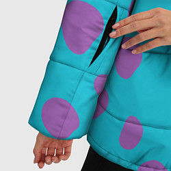 Куртка зимняя женская Джеймс Салливан, цвет: 3D-черный — фото 2