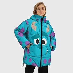Куртка зимняя женская Джеймс Салливан, цвет: 3D-черный — фото 2