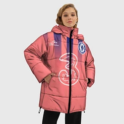 Куртка зимняя женская CHELSEA резервная сезон 2021, цвет: 3D-красный — фото 2