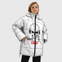 Куртка зимняя женская Make some noise, цвет: 3D-красный — фото 2