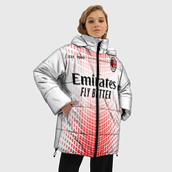 Куртка зимняя женская AC MILAN 2021 - ГОСТЕВАЯ, цвет: 3D-черный — фото 2
