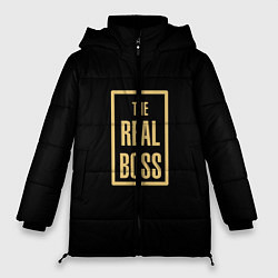Куртка зимняя женская The Real Boss, цвет: 3D-черный
