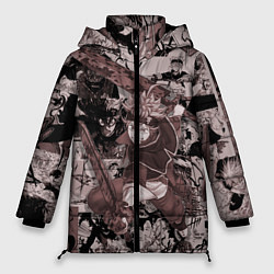 Куртка зимняя женская Аста, цвет: 3D-черный