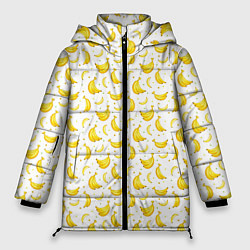 Куртка зимняя женская Банановый рай, цвет: 3D-черный