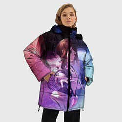Куртка зимняя женская Урарака, Очако, цвет: 3D-черный — фото 2