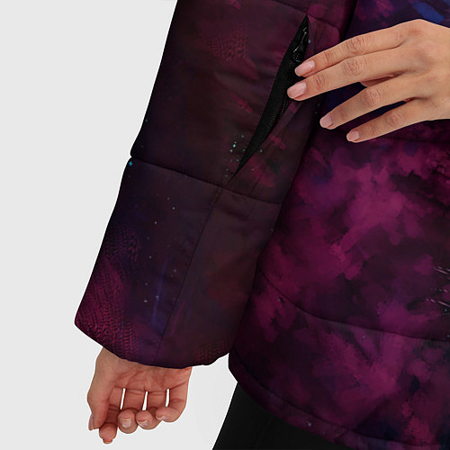 Женская зимняя куртка ЗВЕЗДНЫЙ ВОЛК / 3D-Светло-серый – фото 5