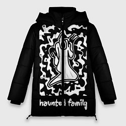 Куртка зимняя женская Haunted Family Kizaru, цвет: 3D-черный