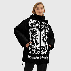 Куртка зимняя женская Haunted Family Kizaru, цвет: 3D-черный — фото 2