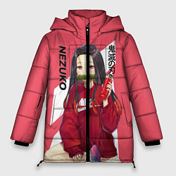Куртка зимняя женская Nezuko, цвет: 3D-черный
