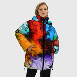 Куртка зимняя женская Импрессия, цвет: 3D-светло-серый — фото 2