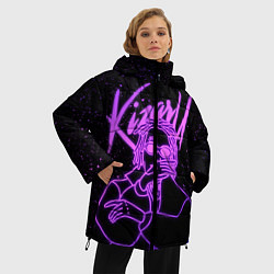 Куртка зимняя женская KIZARU, цвет: 3D-черный — фото 2
