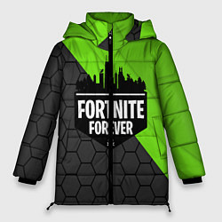 Куртка зимняя женская FORTNITE ФОРТНАЙТ S, цвет: 3D-черный