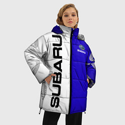 Куртка зимняя женская SUBARUСубару, цвет: 3D-черный — фото 2