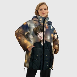Куртка зимняя женская MIN YOONGI, цвет: 3D-красный — фото 2