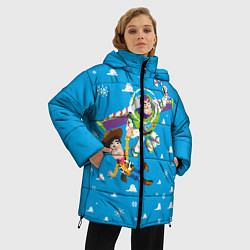 Куртка зимняя женская Woody & Buzz, цвет: 3D-черный — фото 2