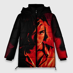 Куртка зимняя женская Ход Королевы, цвет: 3D-черный