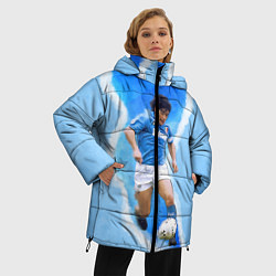 Куртка зимняя женская Диего Армандо, цвет: 3D-красный — фото 2