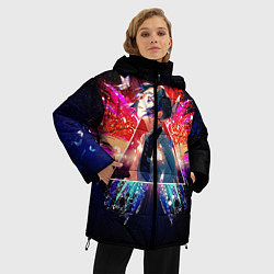 Куртка зимняя женская Шинобу Кочо, цвет: 3D-красный — фото 2
