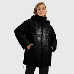 Куртка зимняя женская Ягуар, цвет: 3D-светло-серый — фото 2